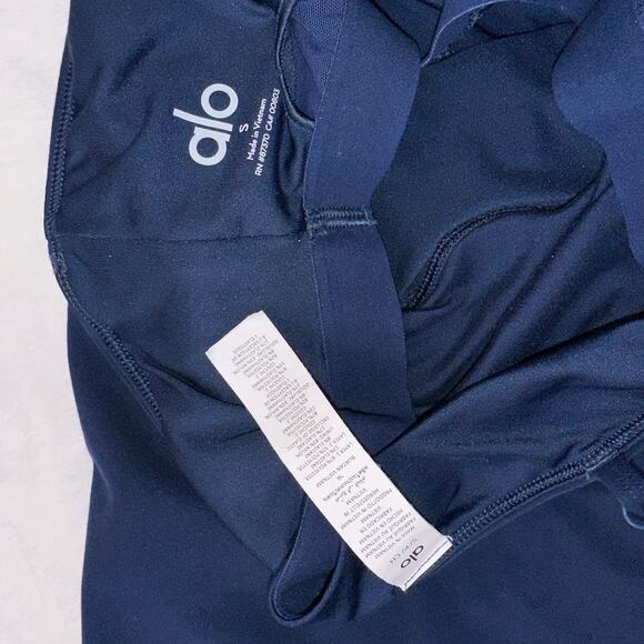 Alo Yoga Alosoft Courtside Dress Navy Size Small Limited Edition EUC Tennis - Picture 8 of 16